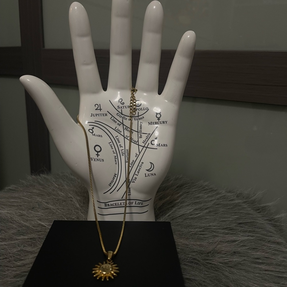 Sun necklace